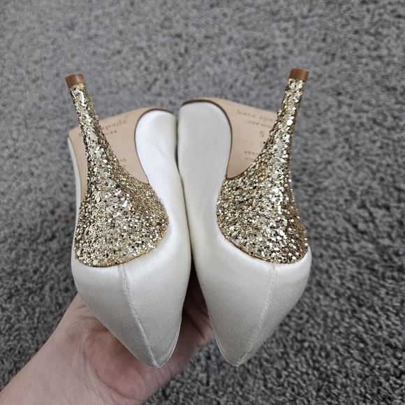Kate Spade Clarice Bridal Shoes size 5 - Picture 2 of 11